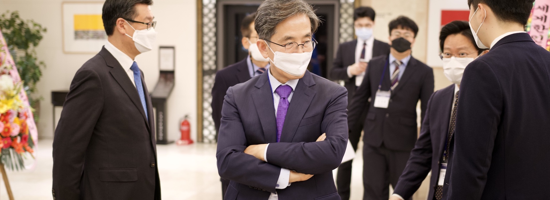 지식재산단체총연합회 운영위원회 행사준비 사진